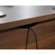 Elstree Mohogany L-Shaped Desk